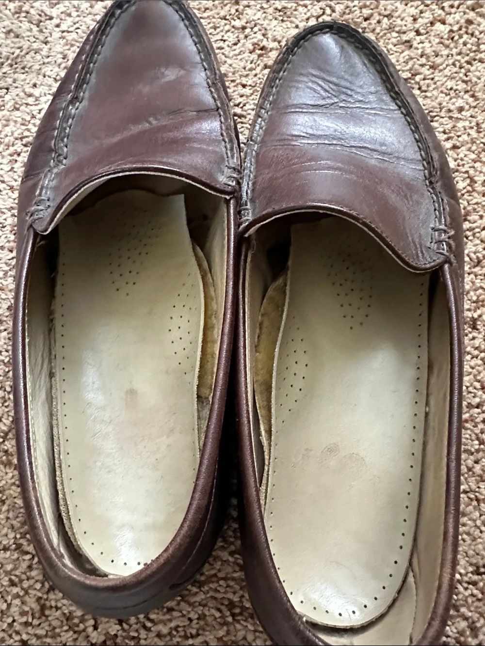SAS leather slip